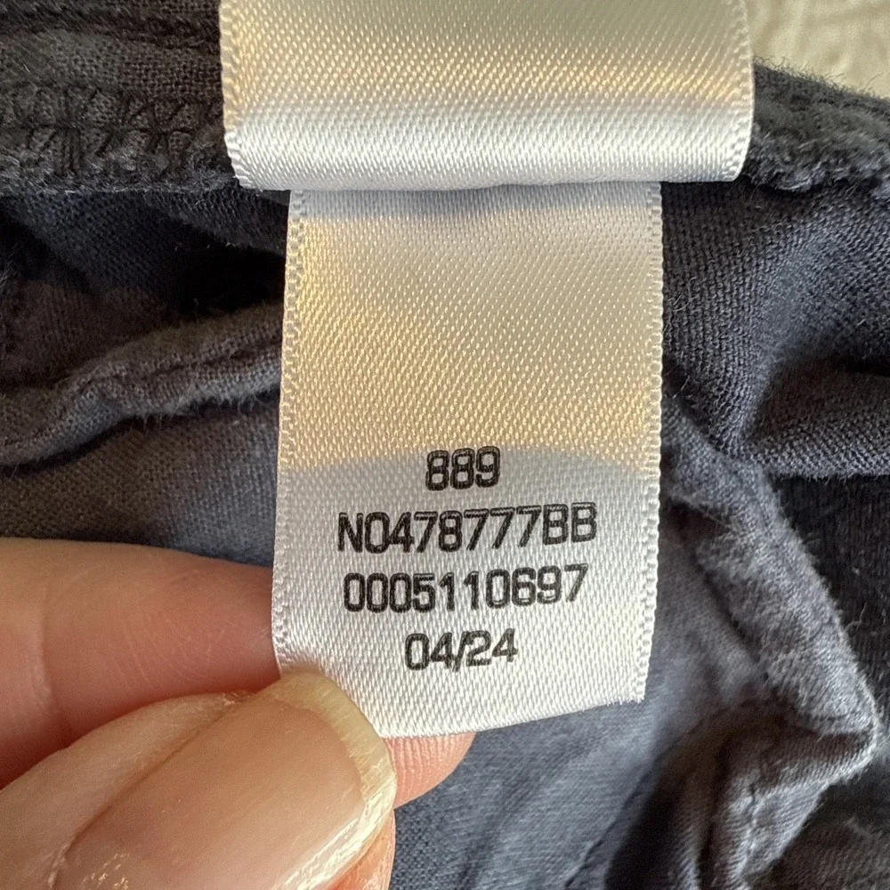 Nordstrom Boys Adjustable Waist Navy Chino Pants Size 12 School Uniform Classic